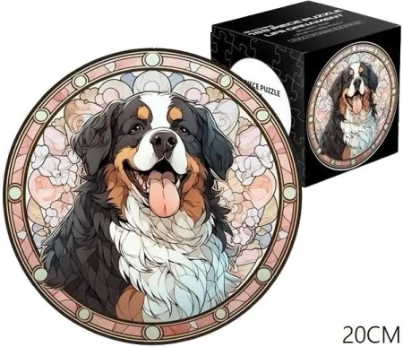 Puzzle 168el Witraż. Pies - Merkpol