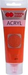 Farba akrylowa 75ml jasno czerwona HAPPY COLOR - GDD