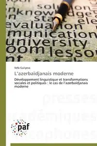 L azerbaïdjanais moderne - GULIYEVA-V