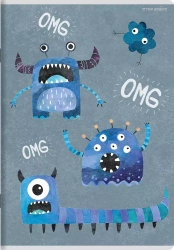 Zeszyt A6/32k kratka Boy Top Fol A 12