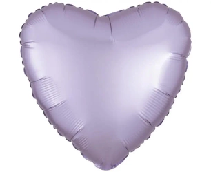 Balon foliowy Serce Satin Luxe Pastel Lilac - Anagram