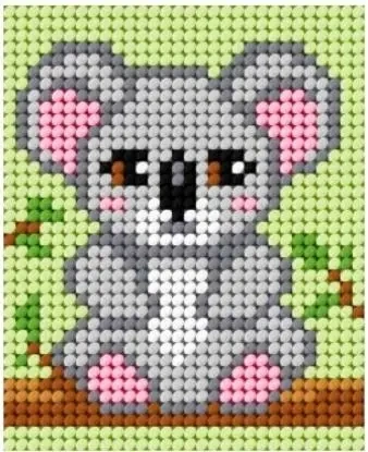 Haft. Moje pierwsze wyszywanie - Koala - Anex-bis