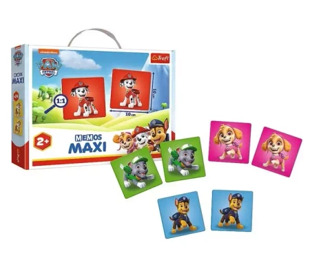 Gra Memos Maxi Paw Patrol wer. ukraińska 02264 - Trefl PAP
