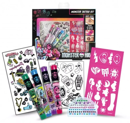 Monster High Zestaw Tatuazy 24x20x3 Pud6/24