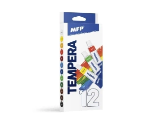 Farby tempera 12ml 12szt - MFP