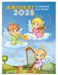 Kalendarz 2025 ścienny wieloplanszowy Aniołki - Wydawnictwo Duszpasterstwa Rolników