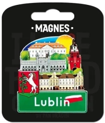 Magnes I love Poland Lublin ILP-MAG-C-LUB-25 - Pan Dragon