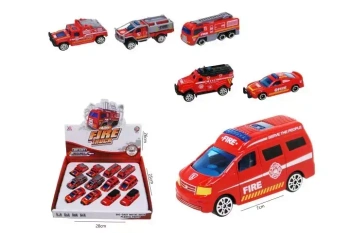 Straż pożarna 7cm 12szt/disp HX234 52879