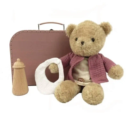 Miś Morrisette z ubrankami w walizce - Egmont Toys
