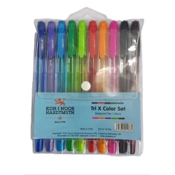 Długopisy kolorowe 10 kolorów - Koh-I-Noor