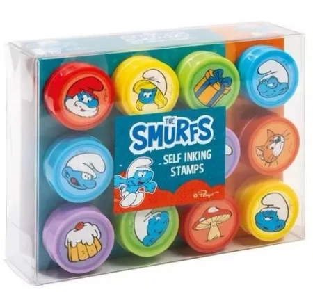Pieczątki samotuszujące Smerfy - Grafix