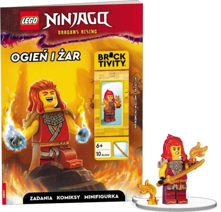 Lego Ninjago. Ogień i Żar - Ameet Sp.z O.o.