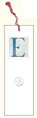 Zakładka do książki z anagramem Litera E - DaVinci