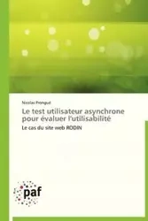 Le test utilisateur asynchrone pour évaluer l'utilisabilité - PRONGUE-N
