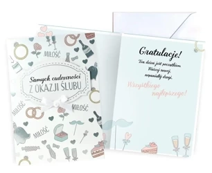 Karnet B6 Ślub - Kukartka