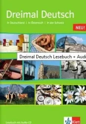 Dreimal Deutsch Lesebuch + CD - praca zbiorowa