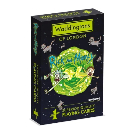 Karty do gry Waddingtons No.1 Rick&Morty - Winning Moves