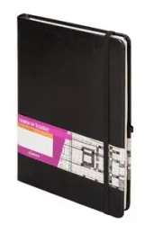 Notes A5 kratka Formalizm czarny - Antra