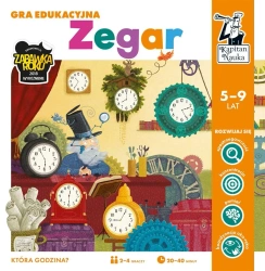 Kapitan Nauka. Gra edukacyjna. Zegar - Kapitan Nauka