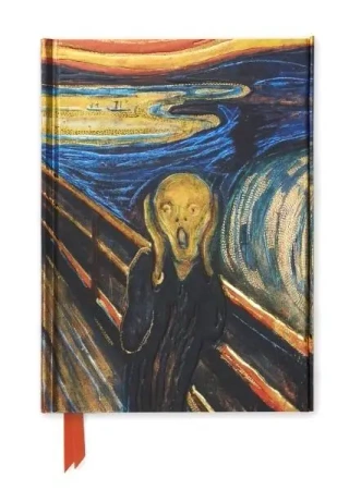 Notatnik A5 linia TW Krzyk Edvard Munch - Flame Tree Studio