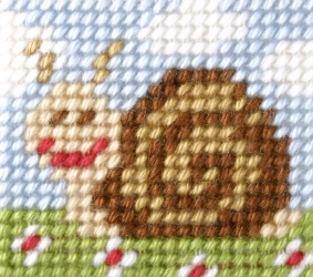 Haft. Moje pierwsze wyszywanie - Ślimak - Anex-bis