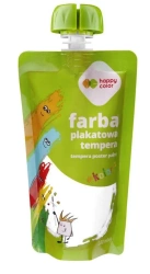 Farba tempera 100ml biała HAPPY COLOR - GDD