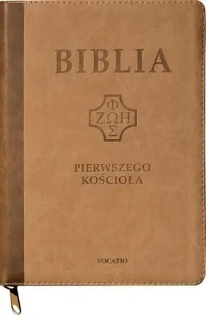 Biblia pierwszego Kościoła z paginat. suwak brąz - praca zbiorowa
