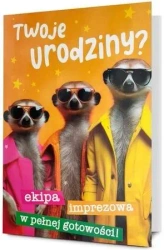 Karnet B6 Urodziny - Pan Dragon