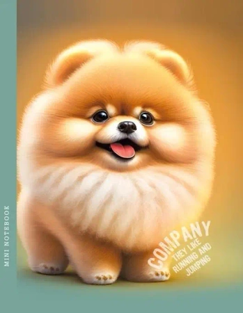 Notatnik 128x165/64K linia pies chow-chow FRESH - Fresh
