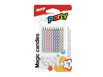 Świeczki do tortu Magic 6cm 10szt - MFP