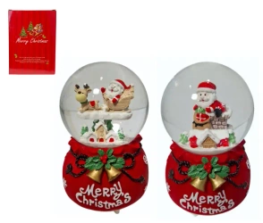 Kula śnieżna z dźwiękiem - SWEDE