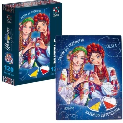 Puzzle 120 Ukraina i Polska - Roter Kafer
