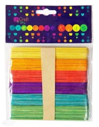 Patyczki kreatywne kolorowe 50szt - Dalprint