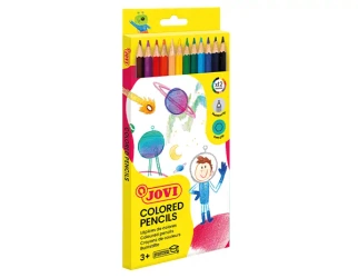 Kredki ołówkowe 12 kolorów - JOVI