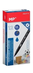 Marker permanentny 1,0mm do CD/DVD niebies (12szt) - MP Main Paper