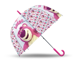 Parasolka manualna przezroczysta Lotso 46 cm LTS00012 - Kids Euroswan