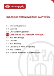 audiobook Cmentarz Wojskowy Powązki. Szlakiem warszawskich zabytków - Ewa Chęć