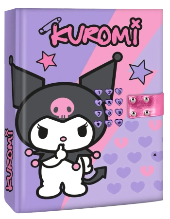 Pamiętnik na kod grający Kuromi KU00025 - Kids Euroswan