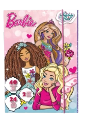 Szkicownik Barbie księżniczki 2 szablony - MULTIGRA