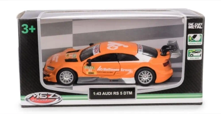 MSZ Audi RS 5 DTM pomarańczowy w skali 1:43 - Daffi