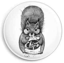 Magnes Wiewiórka z chipsami - Ligarti