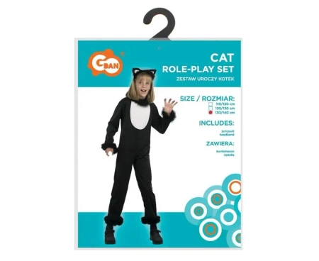 Strój dla dzieci Uroczy Kotek rozm. 130/140cm - Godan