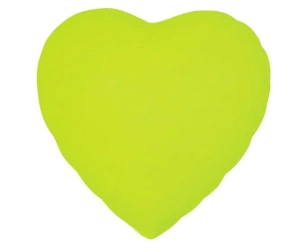 Balon foliowy Serce fluor żółty 46cm - Godan