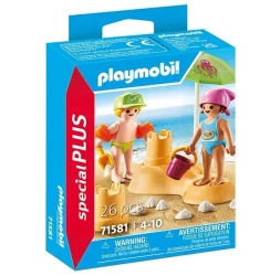 Playmobil Dzieci i zamek z piasku 71581