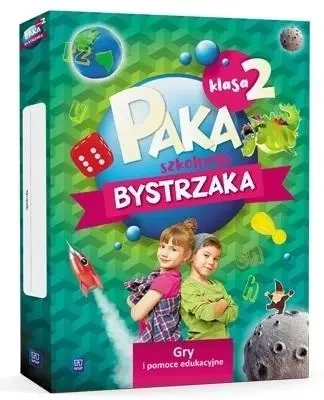 Paka szkolnego bystrzaka SP 2 Gry i pomoce edu. - praca zbiorowa