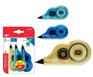 Korektor w taśmie mini 5mmx5m 3szt - MP Main Paper