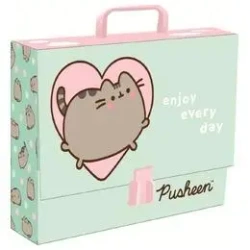 Teczka z rączką A4 XL Pusheen mint - ST-MAJEWSKI
