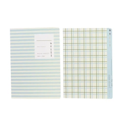 Paczka zeszyt A4 48k.linia Still mix pakiet 5 sztuk - Ancor