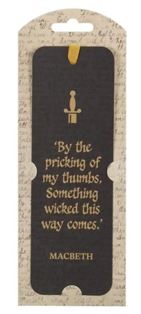 Szekspir Zakładka papierowa - Makbet - Half Moon Bay