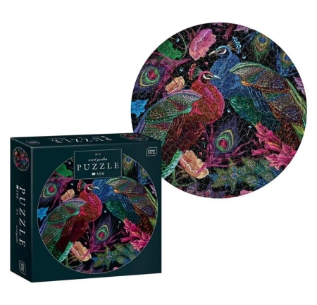 Puzzle 500 Round Secret Garden 1 - INTERDRUK